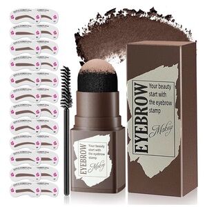 Eyebrow Stamp Kit - Rich Brown
